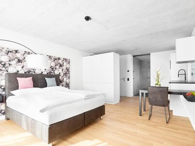 Livisit Bergpartment 27 - Doppelbettzimmer 27 qm - mit Südbalkon