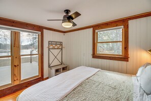 House (2 Bedrooms) | Interior - Waterfront Duluth Cabin w/ Deck & River View! (Duluth)