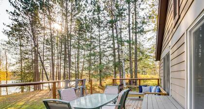 Waterfront Duluth Cabin w/ Deck & River View!