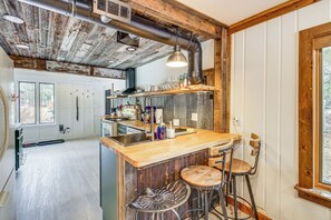 House (2 Bedrooms) | Interior - Waterfront Duluth Cabin w/ Deck & River View! (Duluth)