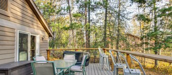 Waterfront Duluth Cabin w/ Deck & River View!