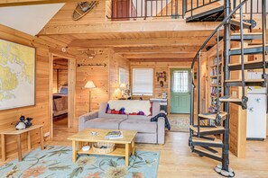 House (2 Bedrooms) | Interior - Lamoine Cabin w/ Deck ~ 16 Mi to Acadia Natl Park (Ellsworth)