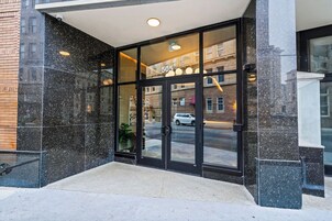 Fachada de la propiedad