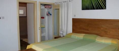 1 bedroom, in-room safe, iron/ironing board, travel crib