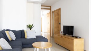 Living area - 2 bdr cozy apt near Praça Center, AC & Fast Wi-Fi (Praia)