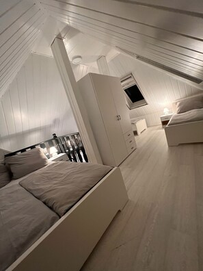 1 soverom, strykejern/-brett, wi-fi og sengetøy