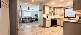 Sky Shower, Ping Pong Table, King Beds and 65inch TV Theatre