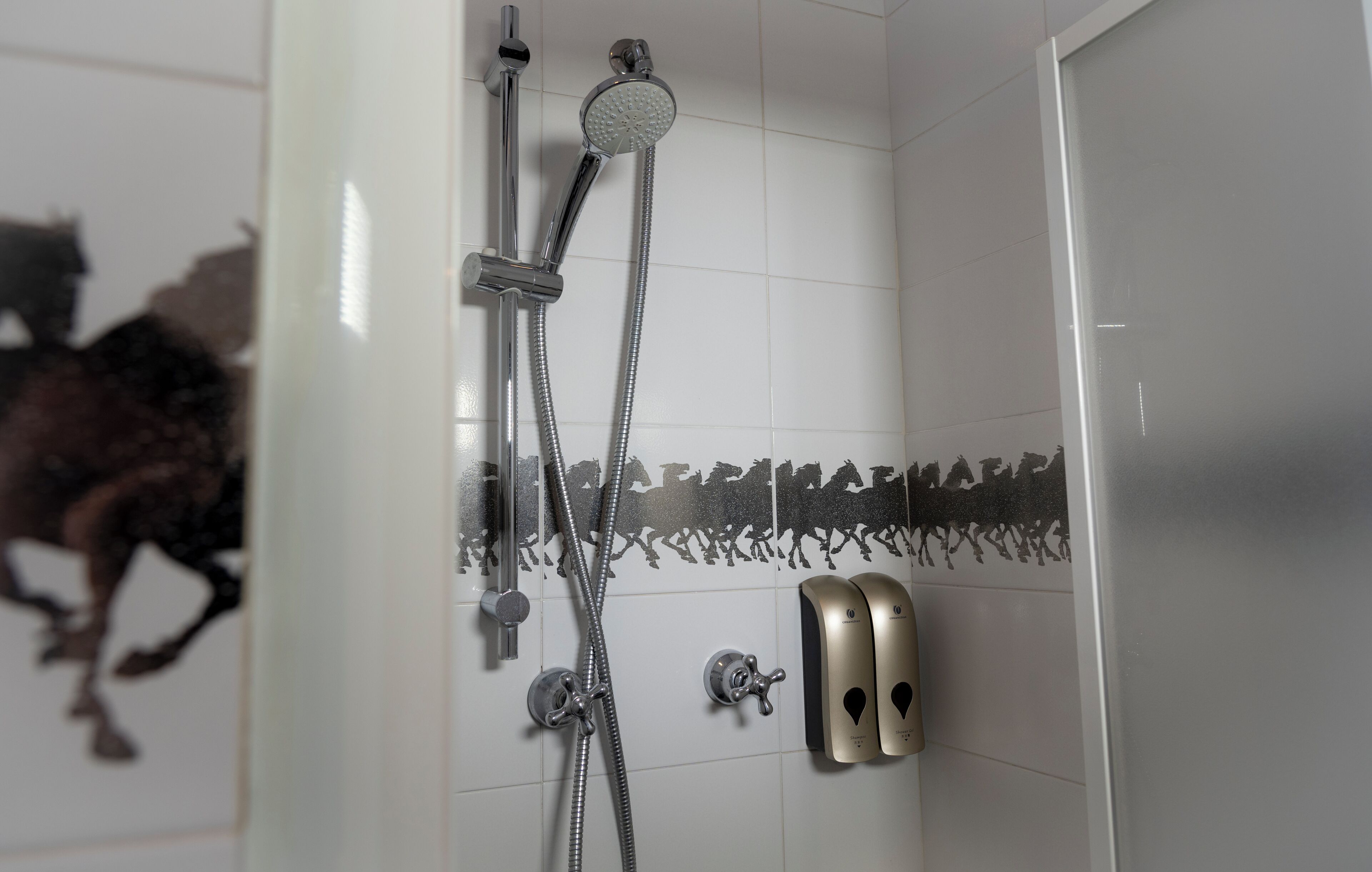 Doccia, asciugacapelli, bidet, asciugamani