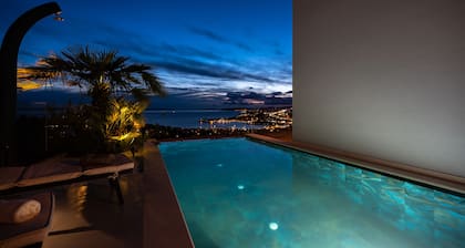 Astonishing villa Blue Horizon w heated pool