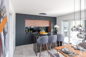 Dining - Astonishing villa Blue Horizon w heated pool (Podstrana)