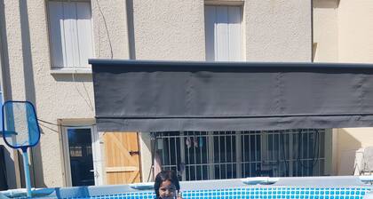 100 m2 - JO24 - Cosy - Piscine - Jacuzzi - Familiales - Parking - Transports