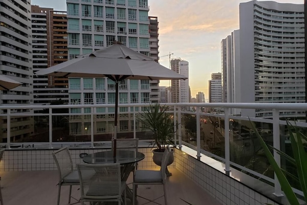 Terraza en la azotea