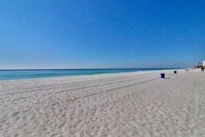 On the beach