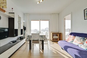 Living area - Calella Costa Terraza con Vistas al mar (Calella)
