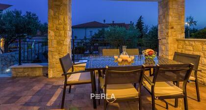 Holiday house EMY with pool in Krk 600m from the beach