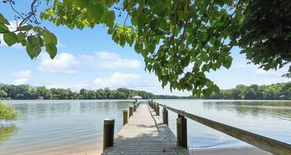 Waterfront Retreat with Private Dock and Beach