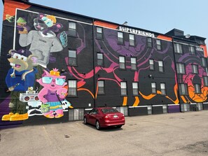 Exterior - Modern Loft in Historic Building. Free Parking! (Detroit)
