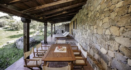 Villa Flavia, *stazzo gallurese* with stunning view