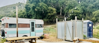 Farmstay in Vintage Remodeled Camper