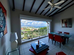 Dining - Appartement Bougainvillier Avec vue Incroyable (Les Trois-Îlets)