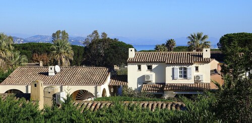 Island of calm with sea view