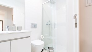 Hair dryer, towels
