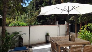 Udendørs spisemuligheder