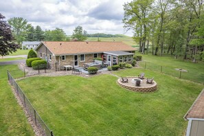 Exterior - Wooded Escape w/ Hot Tub & Game Room (Friendsville)