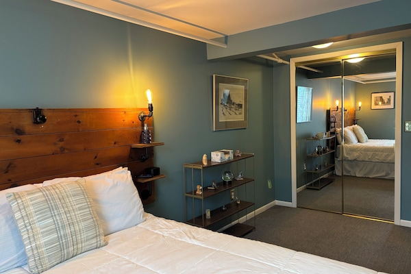 1 soverom, skrivebord, wi-fi (inkludert) og sengetøy