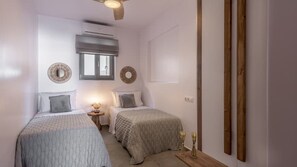 2 bedrooms, in-room safe, iron/ironing board, WiFi