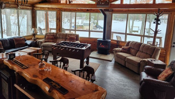 Interior - Lake Nokomis cabin (Tomahawk)
