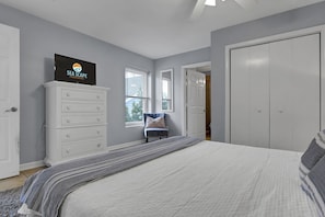 1 habitación, tabla de planchar con plancha, wifi y ropa de cama