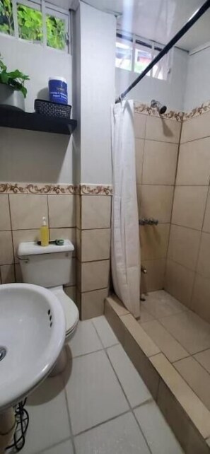 Towels, soap, toilet paper