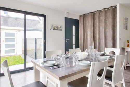 Maison pour 7 - jardin - accès pmr -  5min plage