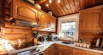 Spacious 3 Bed Log Cabin in Snowdonia
