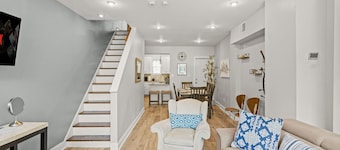 Walk Everywhere, Comfortable Park-Front Escape w/ Free Parking!