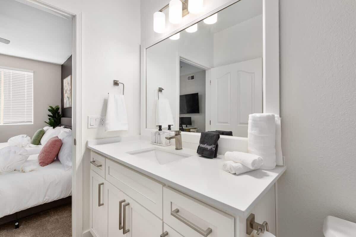 Een douche, een haardroger