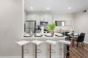 Fridge, microwave, oven, stovetop - Chic 1BR: Scottsdale, Pet-friendly, Sunrise Peak (Scottsdale)