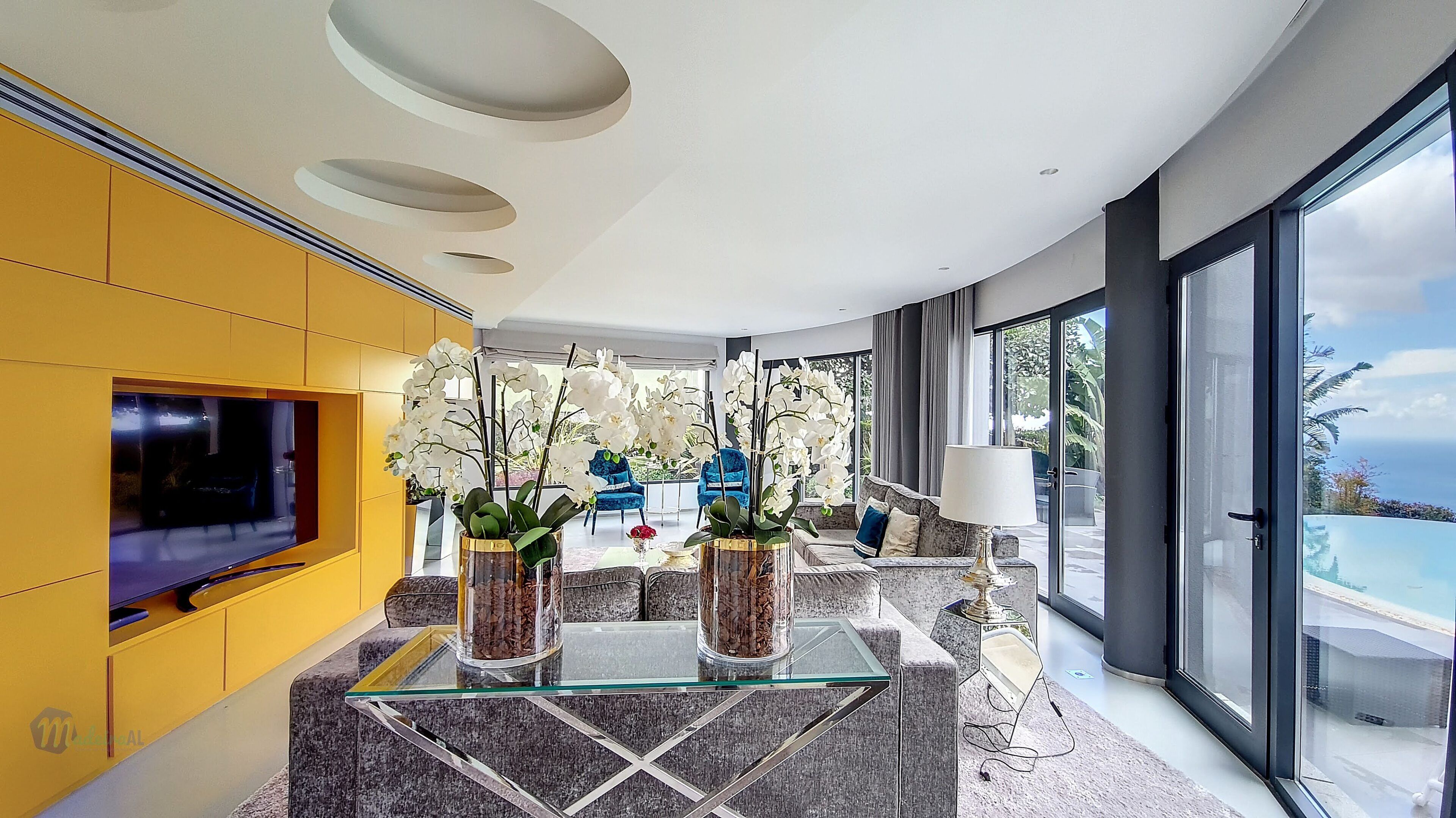 Deluxe-talo | Oleskelualue | Taulutelevisio