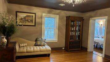 Signature Suite | Individually decorated, individually furnished, iron/ironing board