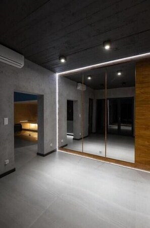 Interior - A modern house on Lake Zarybinek-Mazury Rybno, access to the shoreline and boat (Rybno)