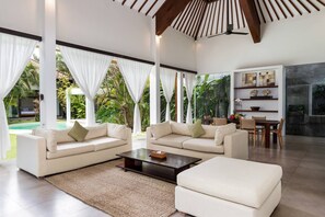 Villa, 2 Bedrooms, Smoking, Private Pool | Living room - Best Seller 2 Br Pool Villa In Heart Of Seminyak (Seminyak)