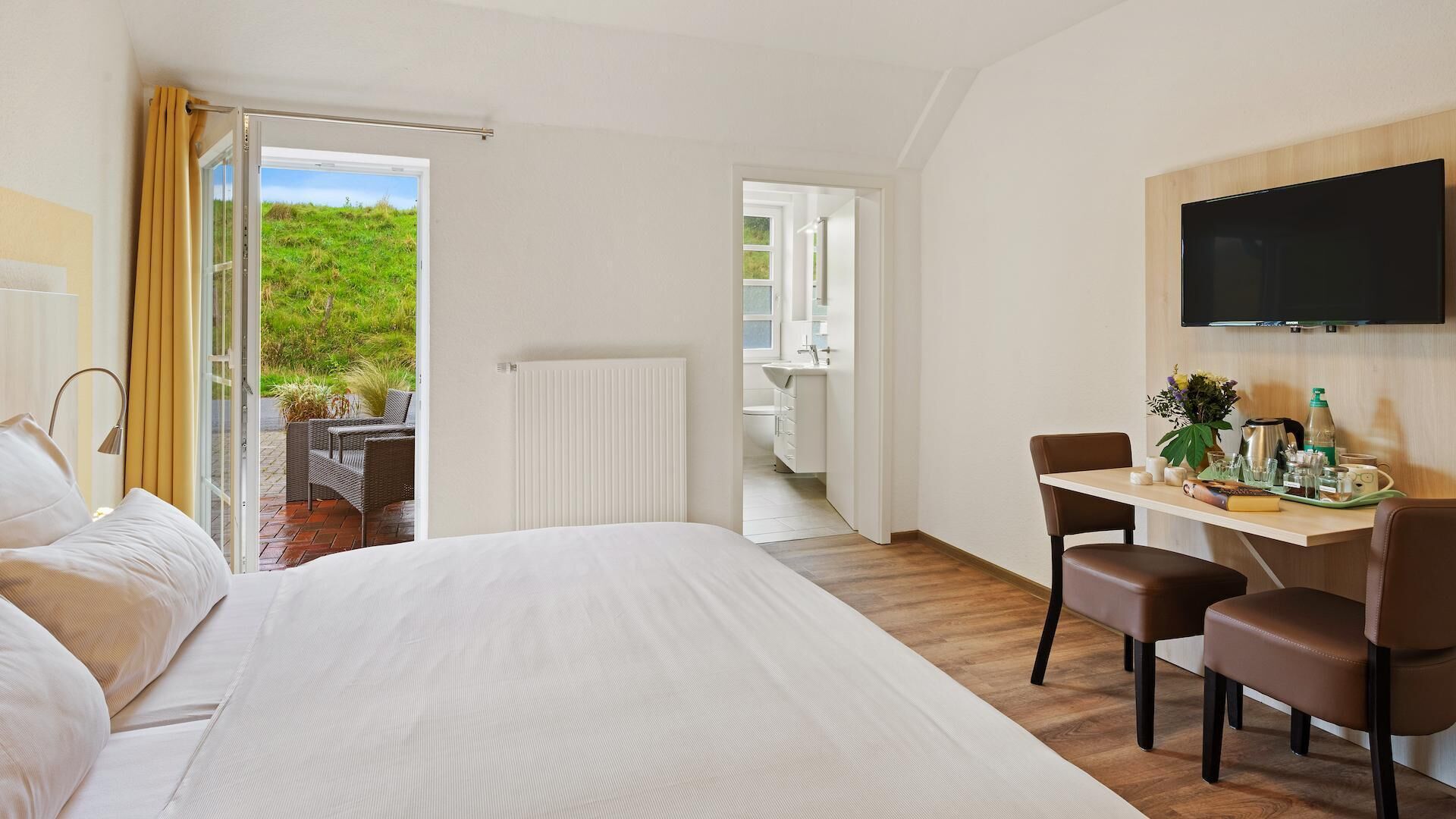 Comfort-Doppelzimmer (1) | Schreibtisch, kostenloses WLAN, Bettwäsche