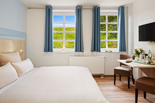 Desk, WiFi (free), bed sheets