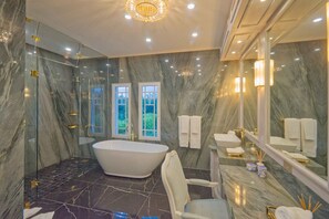 Shower, hair dryer