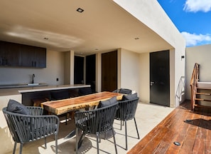 Deluxe Penthouse | Terrace/patio - Bakal Residence By Lockey (Tulum)