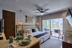 In-room safe, blackout drapes, iron/ironing board, cribs/infant beds - Bakal Residence By Lockey (Tulum)
