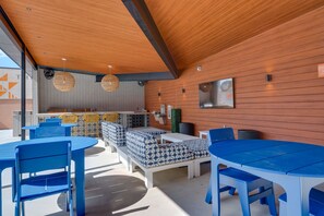 Outdoor dining - Pet-Friendly New Braunfels Condo w/ Shared Pool! (New Braunfels)