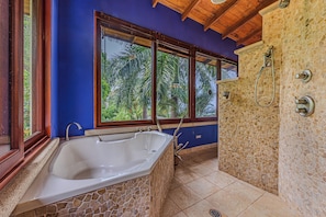 Hair dryer, towels, soap, shampoo - Playa Guapil near Dominical 25 Acre Estate - Amazing Ocean Views & Wildlife!!  (Dominical)