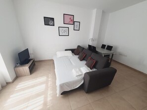 Apartment, 2 Bedrooms | Living area | TV - Luxury Apartments Puerto Valencia (Valencia)